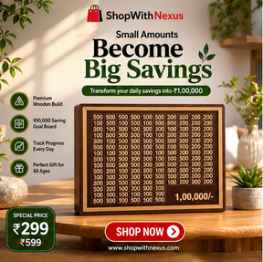 Vintage Wooden Money Bank with Lock, Secure Coin and Cash Saving Box for Kids and Adults, Classic Piggy
