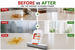 Mini Foldable Sponge Mop for Kitchen | Self-Squeeze Cleaning Mop |