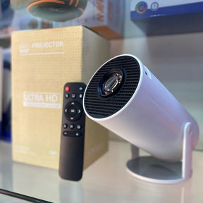 Portable Mini Projector, 4K 1080P Full HD Projector, Support Video Projector
