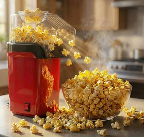 Popcorn Maker – Electric Popper Machine for Healthy, Fast Snacks, Easy to Use, Ideal for Home, Kids, Parties & Movie Nights- Multi-Colour